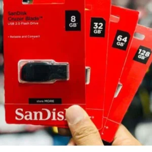 SanDisk Cruze Blade SDCZ50 64 GB Pen Drive (Red, Black)