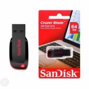 SanDisk Cruze Blade SDCZ50 64 GB Pen Drive (Red, Black)