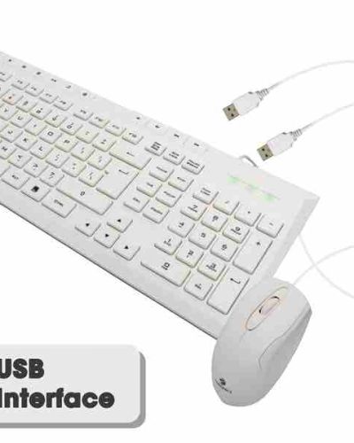 ZEBRONICS Zeb-JUDWAA 900 Wired USB Keyboard and Mouse Set with 12 hotkeys, 800/1200/1600 DPI, 1.8m USB Cable, Dedicated DPI Button, UV Printed chiclet Keys, Rupee Key and Silent Usage
