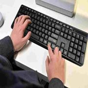 iVOOMi Spice IV-101KMC Wireless, Spill Resistant, Plug & Play Keyboard & Mouse Combo, Black