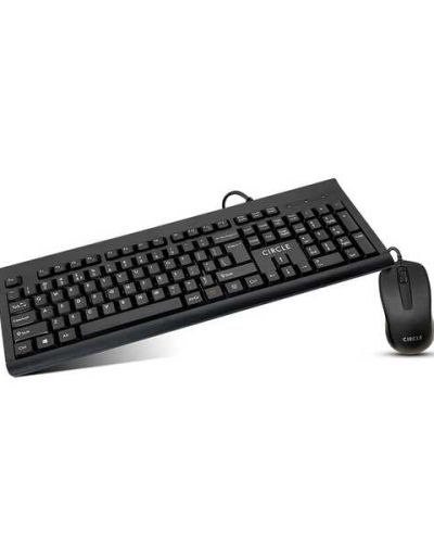 CIRCLE C41KEYBOARD MOUSE COMBO SLIM WIRED