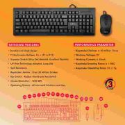 CIRCLE C41KEYBOARD MOUSE COMBO SLIM WIRED