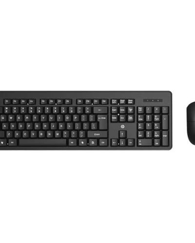 HP KM200 Wireless Mouse and Keyboard Combo, Full-Size Ergonomic Design, 3 Button and Built-in Scroll Wheel, 2.4 GHz Wireless connectio, 3 Years Warranty (7J4G8AA)