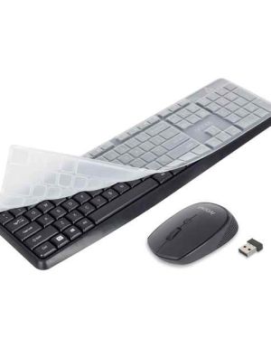 iVOOMi Spice IV-101KMC Wireless, Spill Resistant, Plug & Play Keyboard & Mouse Combo, Black
