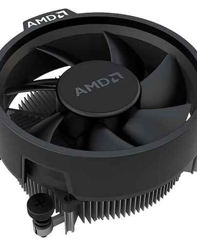 AMD Wraith Stealth Socket AM4 4-Pin Connector CPU Cooler with Aluminum Heatsink & 3.93-Inch Fan (Slim)