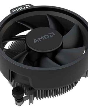 AMD Wraith Stealth Socket AM4 4-Pin Connector CPU Cooler with Aluminum Heatsink & 3.93-Inch Fan (Slim)