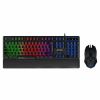 Ant Esports KM500W Gaming Backlit Keyboard and Mouse Combo, LED Wired Gaming Keyboard, Ergonomic & Wrist Rest Keyboard, Programmable Gaming Mouse for PC/Laptop/Mac- World of Warships Edition