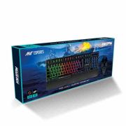 Ant Esports KM500W Gaming Backlit Keyboard and Mouse Combo, LED Wired Gaming Keyboard, Ergonomic & Wrist Rest Keyboard, Programmable Gaming Mouse for PC/Laptop/Mac- World of Warships Edition