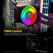 Ant Esports ICE-240 ARGB CPU Liquid Cooler