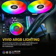 Ant Esports ICE-240 ARGB CPU Liquid Cooler