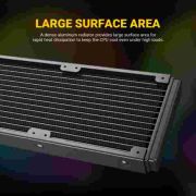 Ant Esports ICE-360 ARGB CPU Liquid Cooler