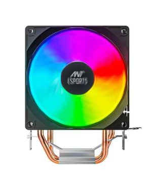 Ant Esports ICE-C200 V2 CPU Cooler/CPU Fan with Rainbow LED Fan | Support – Intel : LGA1700 / 115X / 1200/1366 x 775 & AMD : AM5, AM4, AM3+, AM3, AM2+, FM2, FM1