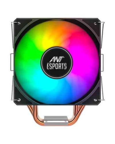 Ant Esports ICE-C612 V2 ARGB CPU Cooler| Support Intel LGA1200, LGA115X, LGA20XX, LGA1366, LGA1700 and AMD FM1, FM2, FM2+, AM2, AM2+, AM3, AM3+, AM4, AM5