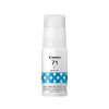 Canon GI-71 C Ink Bottle, Cyan, Regular
