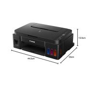 Canon PIXMA MegaTank G2010 All-in-One Ink Tank Colour Printer (Black)