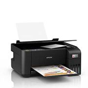 Epson Ecotank L3210 A4 All-in-One Wired Colour Home Inkjet Printers, Black