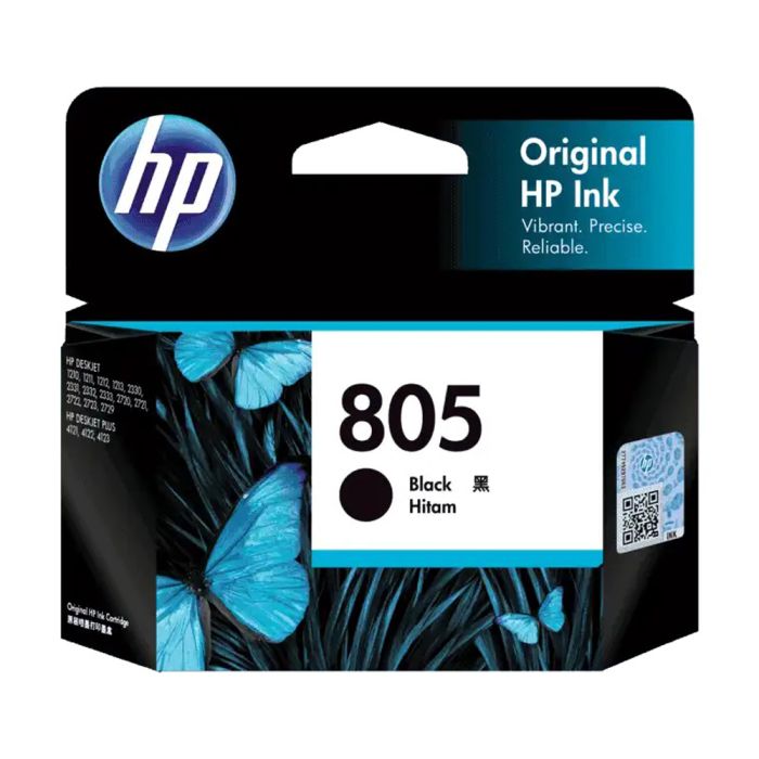 HP 805 Original Ink Cartridge, Black