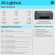 HP Smart Tank 581 All-in-one WiFi Colour Printer with 2 Extra Black Ink Bottles(Upto 18000 Black and 6000 Colour Prints)and 1 Year Extended Warranty with PHA Coverage.Print,Scan &Copy for Office/Home