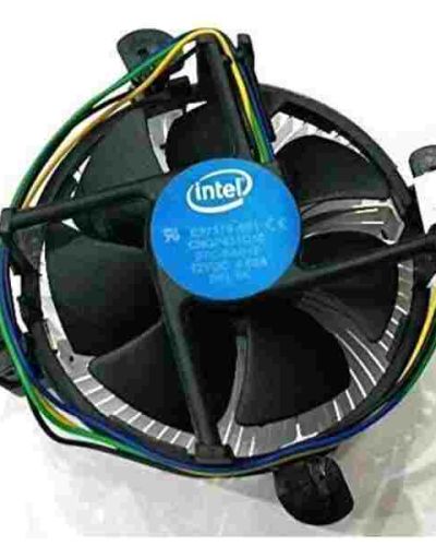 HiperAds CPU Cooling Fan with Heatsink Compatible With LGA1150 LGA1151 LGA1155 LGA1156 Socket Celeron/Pentium/i3/i5/i7 Processors Series Fan E97379-003 CNDP751K50 DTC-DAB16 DC12V 0.60A 4-PIN