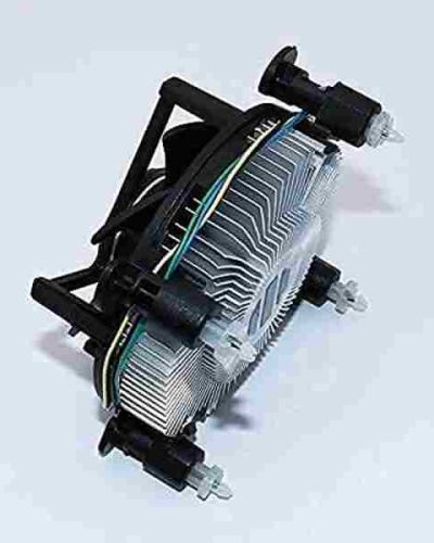 HiperAds CPU Cooling Fan with Heatsink Compatible With LGA1150 LGA1151 LGA1155 LGA1156 Socket Celeron/Pentium/i3/i5/i7 Processors Series Fan E97379-003 CNDP751K50 DTC-DAB16 DC12V 0.60A 4-PIN