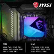 MSI MAG CORELIQUID C360 AIO CPU Liquid Cooler | 3 Phase Pump Motor | 360 Radiator with Radiator Pump Design | 3 x 120mm ARGB Fans | LGA 1700 Compatibility