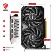 MSI VENTUS 2X BLACK GEFORCE RTX 4060 8GB DDR6