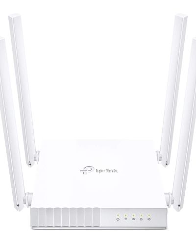 TP-Link Archer C24 AC750 Mbps Dual-Band, WiFi Wireless Router | Multi Mode | 4 Antennas | Ipv6 Supported | Parental Controls | Guest Network | Smooth HD Streaming, White