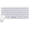 iVoomi Zoox Wireless Keyboard and Mouse with 2.4 GHz & Bluetooth 5.0 Connectivity Combo Set