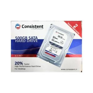 Consistent 500GB Internal Hard Disk Drive for Desktop