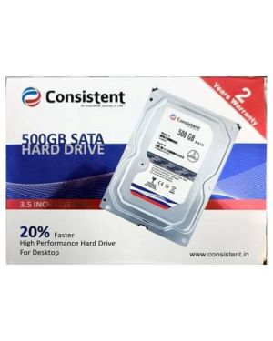 Consistent 500GB Internal Hard Disk Drive for Desktop