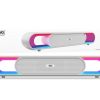 TAG Kolors 16W Portable Wireless Bluetooth Speaker with Dynamic Stereo Sound | Customizable RGB LED Lights | TWS Feature | Supports Micro SD Cards, FM, USB | Comes with Inbuilt Mic (White)