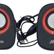 XCESS 2.0 USB SPEAKER XS242 USB Powered Multimedia Speaker - Black