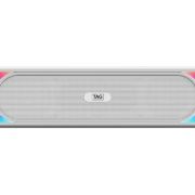 TAG Kolors 16W Portable Wireless Bluetooth Speaker with Dynamic Stereo Sound | Customizable RGB LED Lights | TWS Feature | Supports Micro SD Cards, FM, USB | Comes with Inbuilt Mic (White)