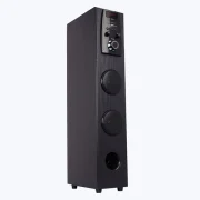 Zeb Impact Tower Remote control Speaker, Wireless BT/USB/ FM /AUX/MIC Input, LED Display