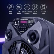 Artis BT101 20W Portable 5.0 Bluetooth Party Speaker with FM/USB/TF Card & Wired Mic
