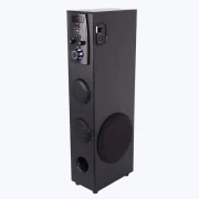 Zeb Impact Tower Remote control Speaker, Wireless BT/USB/ FM /AUX/MIC Input, LED Display
