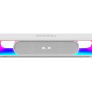 TAG Kolors 16W Portable Wireless Bluetooth Speaker with Dynamic Stereo Sound | Customizable RGB LED Lights | TWS Feature | Supports Micro SD Cards, FM, USB | Comes with Inbuilt Mic (White)
