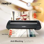 FRONTECH HD-32020 Laminator/Lamination Machine, Adjustable Temperature, Over-Thin Design with 4 Rollers, for Office and Home, 1 Year Warranty (LAM-0001, Grey)