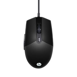 HP M260 Backlighting USB Wired Gaming Mouse, Customizable 6400 DPI, Ergonomic Design, Non-Slip Roller, Lightweighted /3 Years Warranty (7ZZ81AA),Black