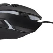 Xcess XM26 Wired Ambidextrous Optical Mouse (USB 2.0, Black)