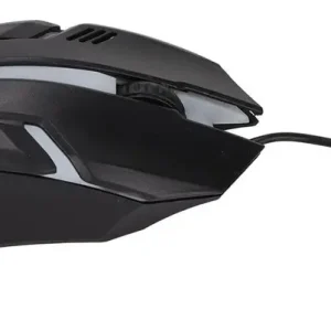 Xcess XM26 Wired Ambidextrous Optical Mouse (USB 2.0, Black)