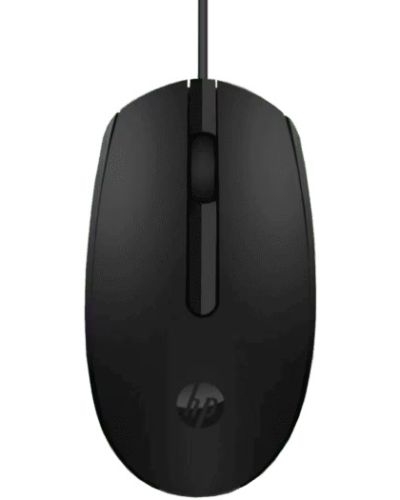 HP M10 Wired USB Mouse with 3 Buttons High Definition 1000DPI Optical Tracking and Ambidextrous Design
