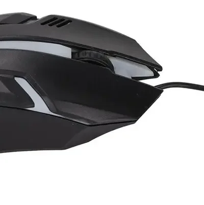 Xcess XM26 Wired Ambidextrous Optical Mouse (USB 2.0, Black)