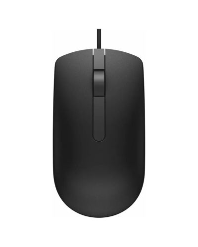 DELL MS 116-BK Wired Optical Mouse (USB, Black)