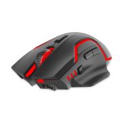 Ant Esports GM320 Pro Optical Wireless Gaming Mouse with RGB LED Backlit Lighting, 3200 DPI Optical Sensor, Type- C Charging Port - Black