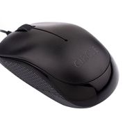CIRCLE Cm-327 Optical Input Mouse, USB, Black