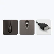 Zeb-Comfort USB optical mouse || 1000 DPI sensor || Plug and Play