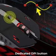 Zebronics Zeb-Transformer M2 Wired Gaming Mouse
