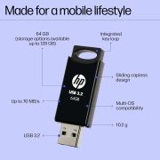HP 712w USB 3.2 Flash Drive – Black