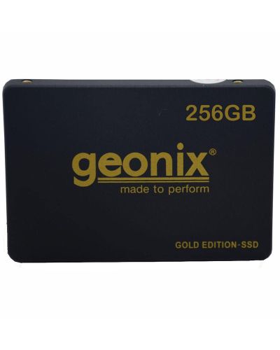 GEONIX SSD 256GB Gold(2.5 INCH) 3D Nand Flash Drive|SATA III 3.0 (6Gb/s)|Internal Solid State Drive(SSD)|5years Warranty